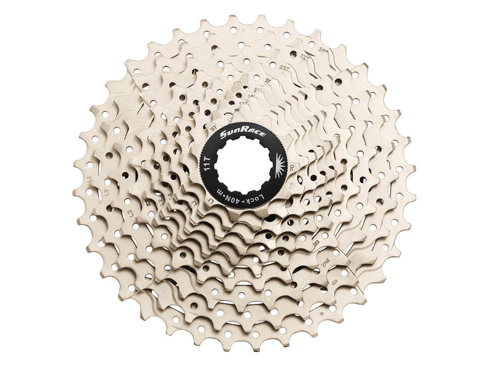 Kaseta Csms1 10 Prędkości - 11-36 Zębów - Metaliczna