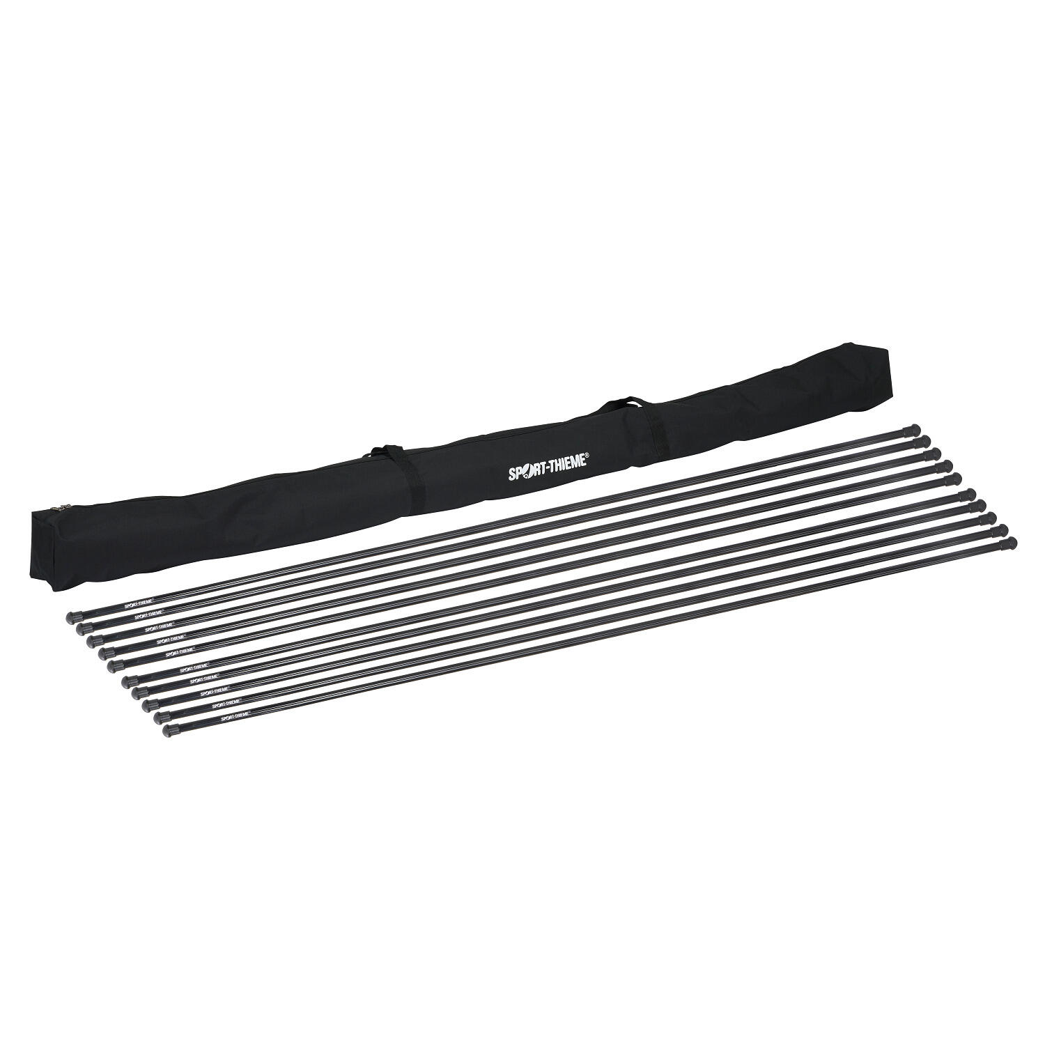 Sprungstäbe-Set Kids 10 Sprungstäbe Leichtathletik Unisex 1/1