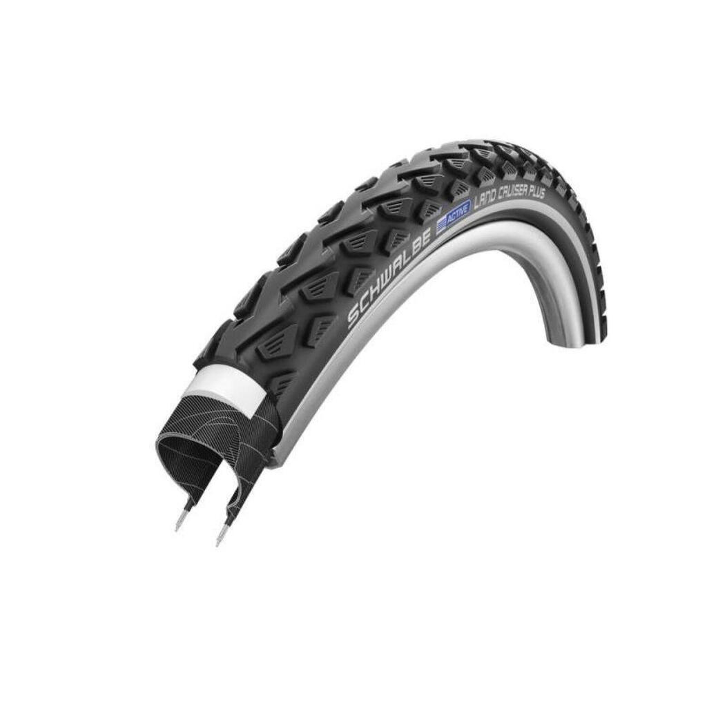 Hybride Bikes/urban 700X35 SCHWALBE LAND CRUISER PLUS NOIR TR (35-622)