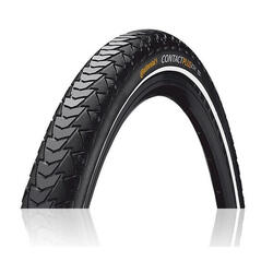 PNEU VTT URBAIN - VAE 26 X 1.75 CONTINENTAL CONTACT PLUS NOIR (47-559) RENFORT