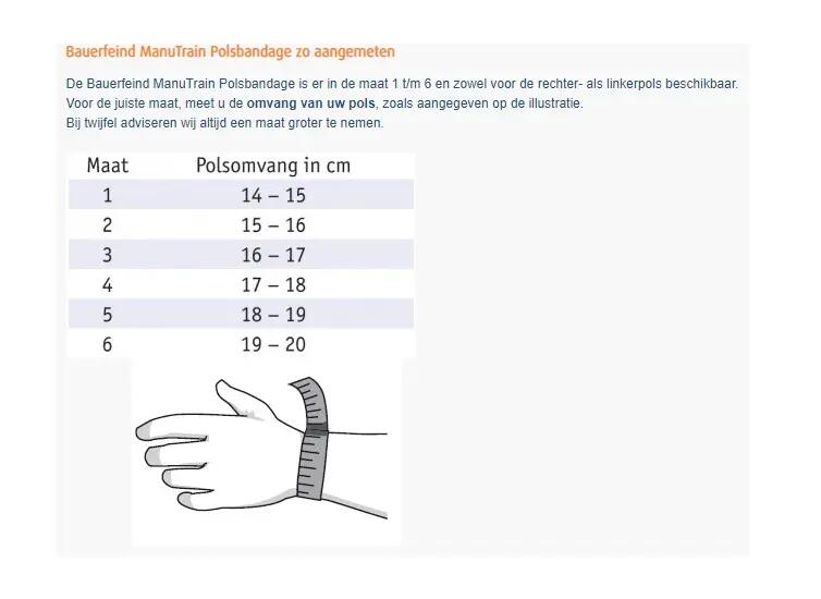Bauerfeind Manutrain Attelle pour Poignet Gris 5/5
