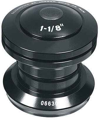 Steuersatz Ergotec A118SAK ahead 1 1/8 ohne Gewinde - Schwarz