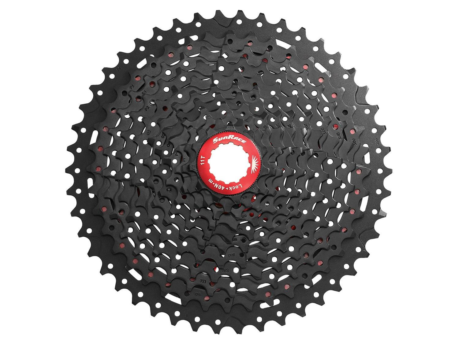 SUNRACE Sunrace Zahnkranz-Kassette CSMX8 11-fach,11-46 Zähne,schwarz