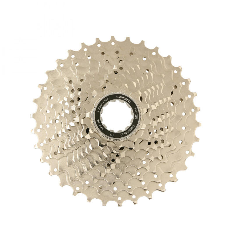 Shimano Cassette Cs-hg500 Argent 10v.(11-34)(11/13/15/17/19/