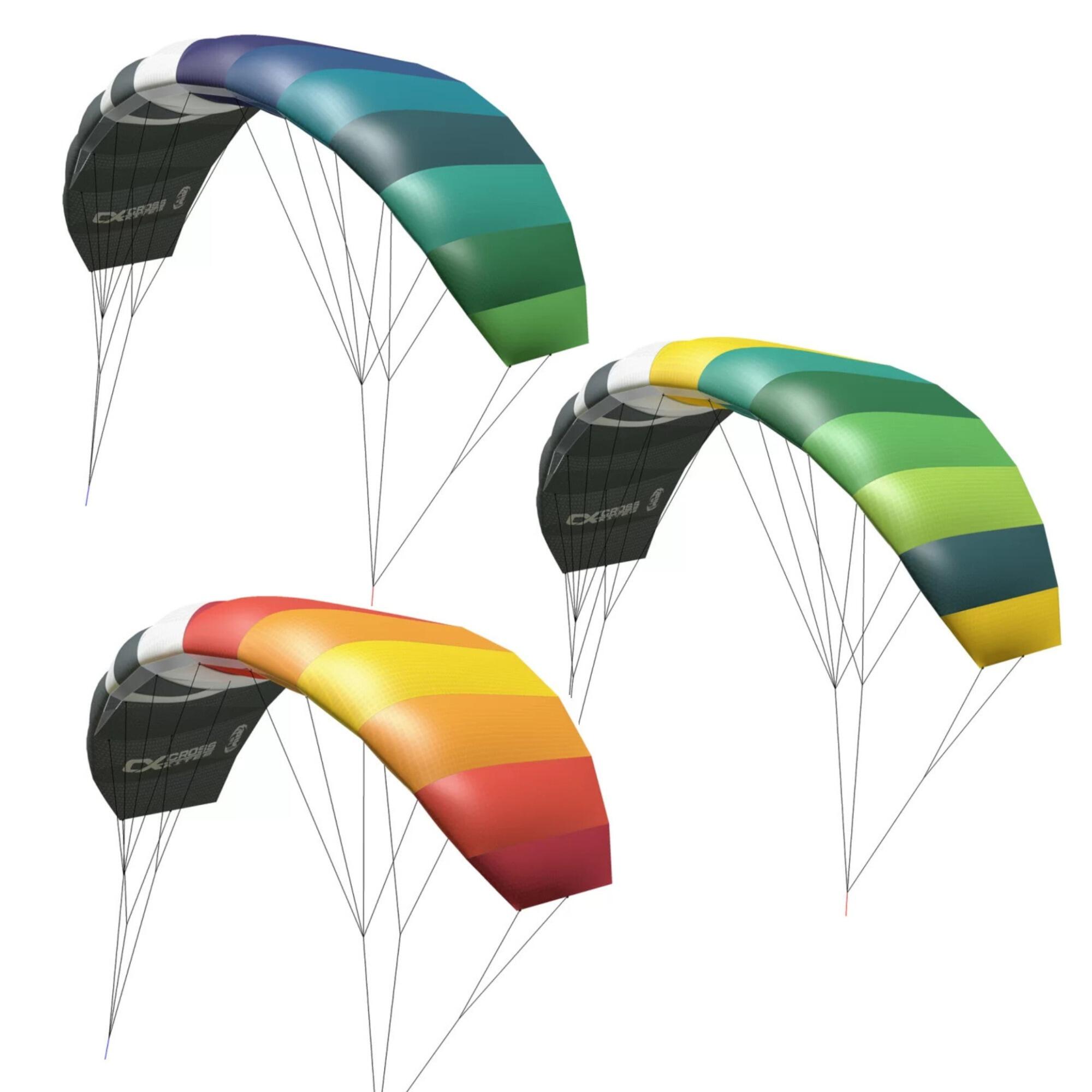 Latawiec treningowy CrossKites Air 1.5 Red-Yellow 2-linkowy 2/7