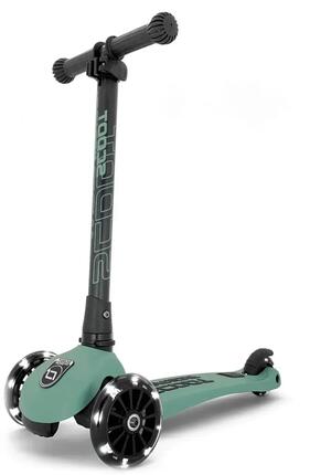Hulajnoga składana ze świecącymi kółkami Scootandride Highwaykick 3 LED 3+ Kiwi