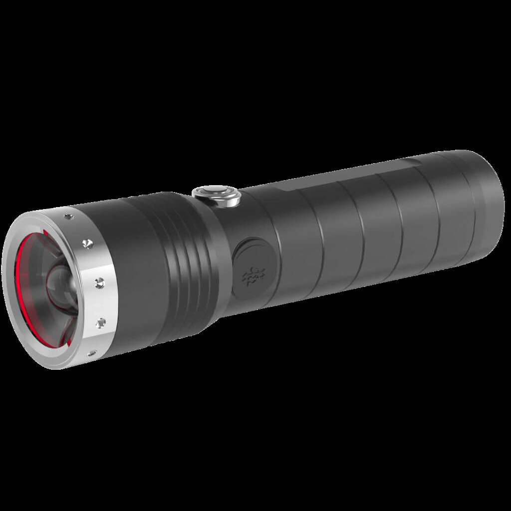 MT14 Torch Rechargeable 1000lm LED Up To 192 Hours Run Time Inc Belt Pouch