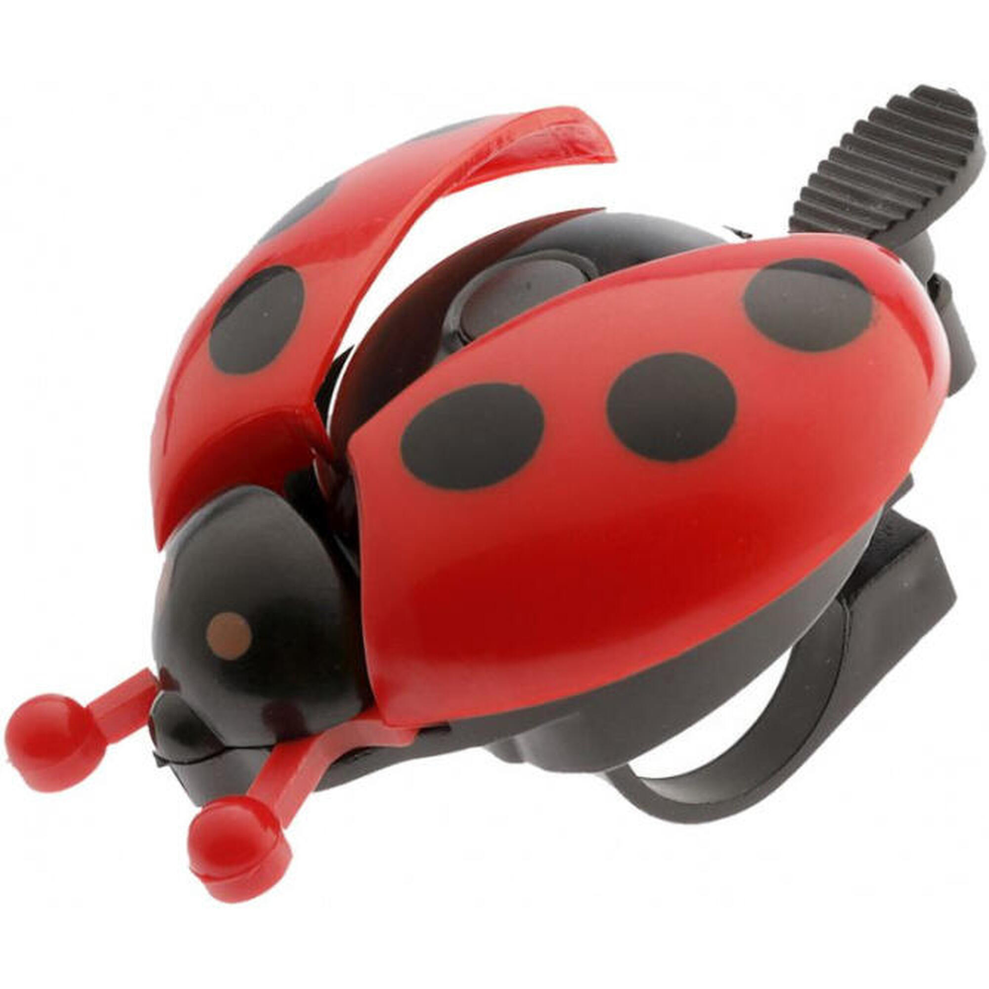 Bicycle Bell Ladybug junior 6,5 x 3,5 cm en acier rouge