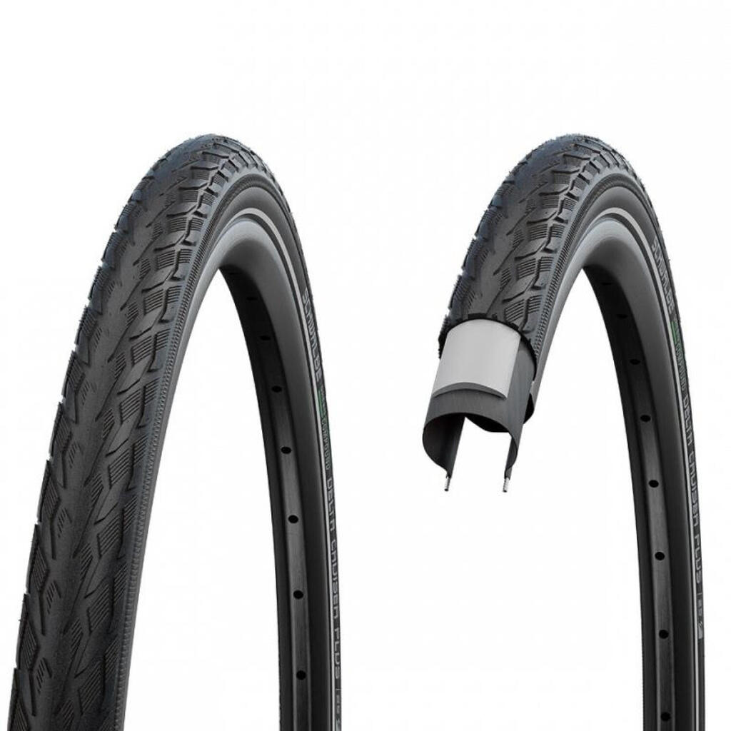 Schwalbe DELTA CRUISER PLUS 28" x 1.10" 700 x 28C Black Reflex Tyre