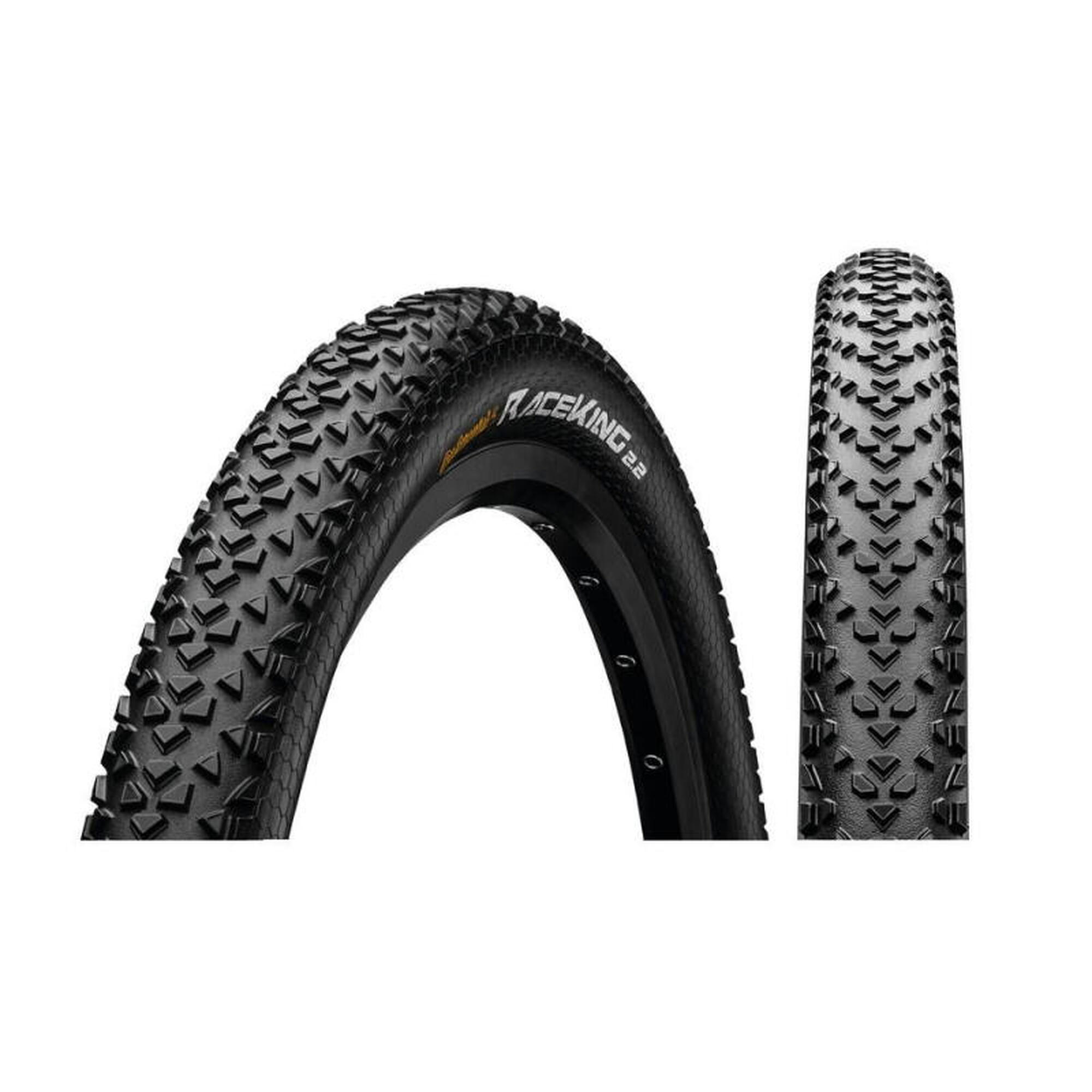 Continental Race King II 27.5x2.20 Skin sammenleggbart dekk Svart