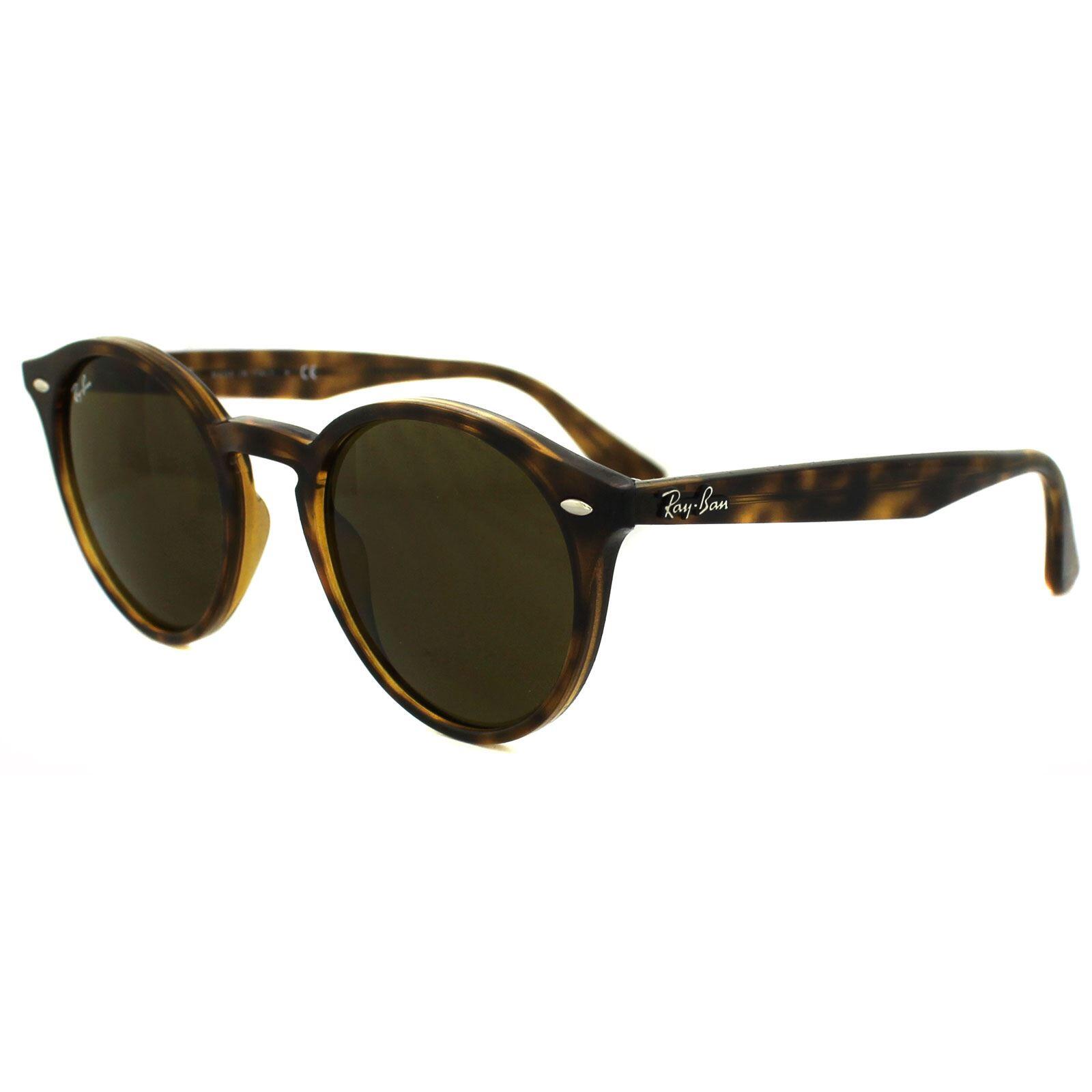 Ray-Ban Round Unisex Tortoise Brown B-15 Sunglasses 2/6