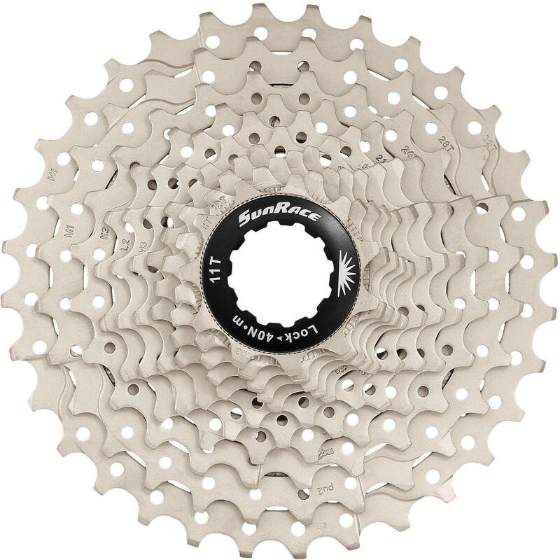 Cassette Csrs3 11 Speed 11-28T - Metallic Met Zwarte Spider