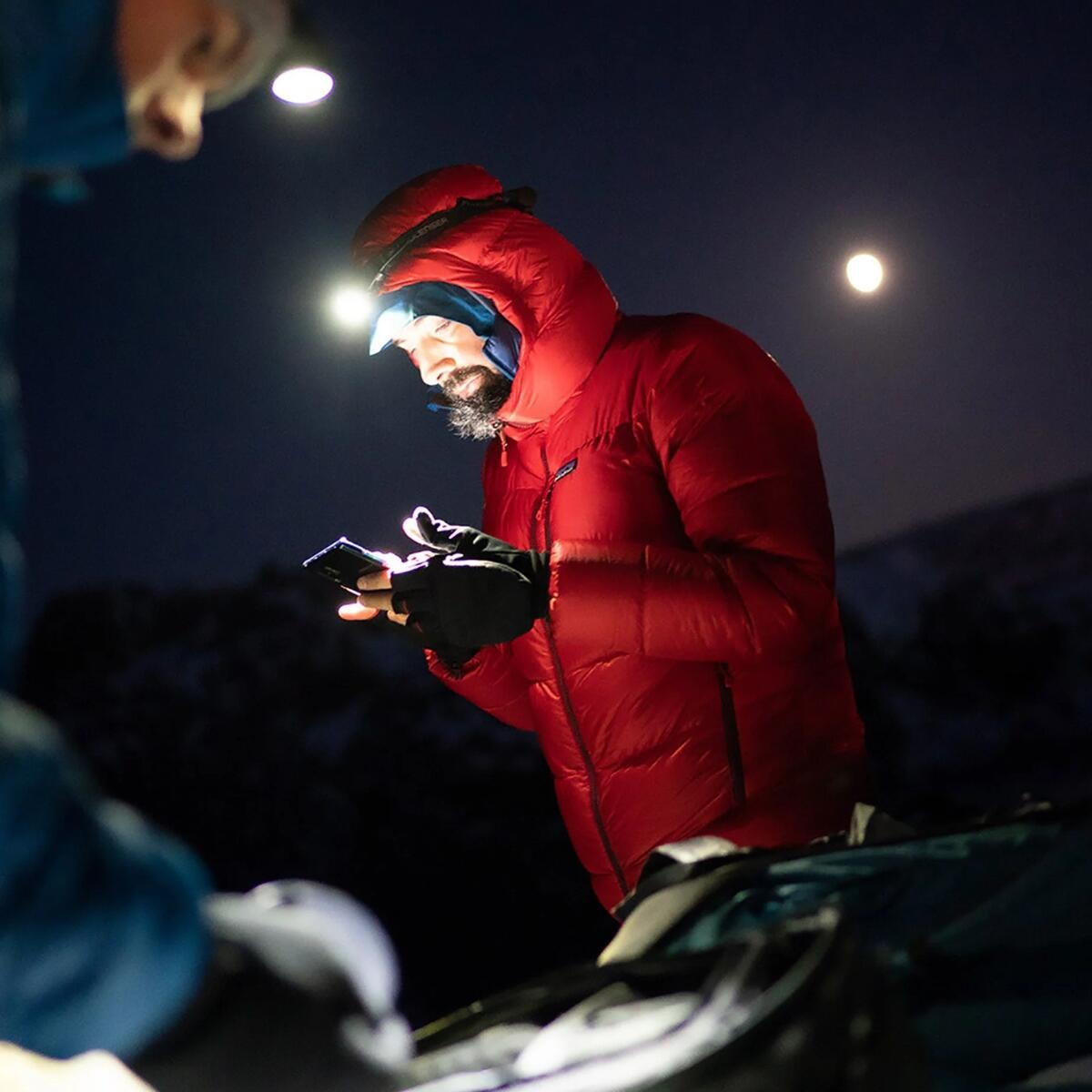 Lampe frontale MH10 Decathlon 600lm LED étanche avec lumière rouge arrière 6/7
