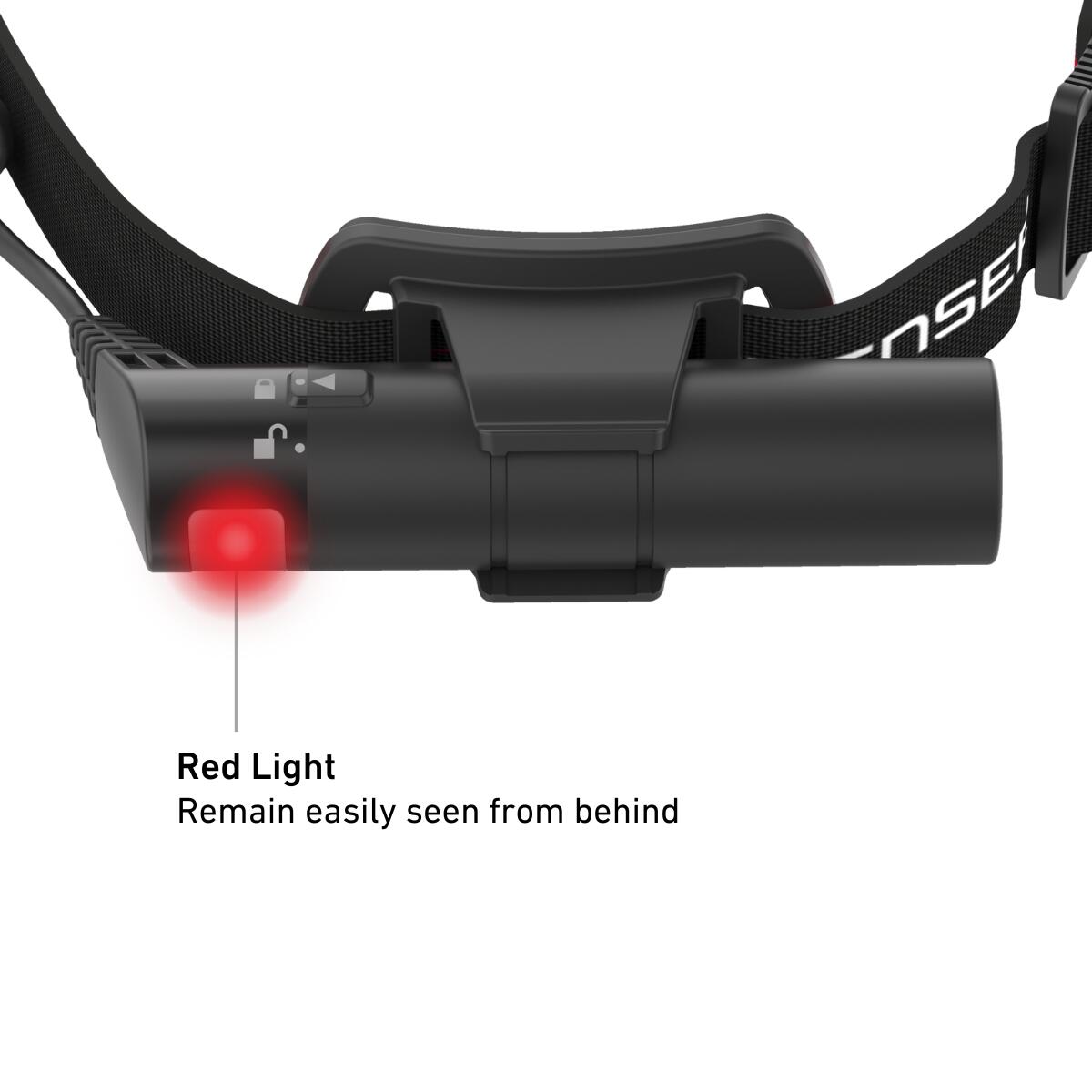 Lampe frontale MH10 Decathlon 600lm LED étanche avec lumière rouge arrière 4/7