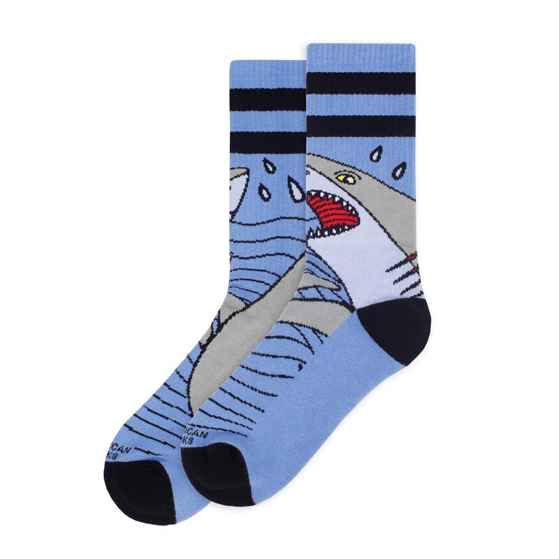 Calcetines Shark Strike - Mid High - American Socks