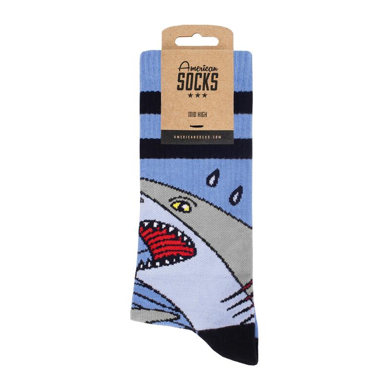 Calcetines Shark Strike - Mid High - American Socks