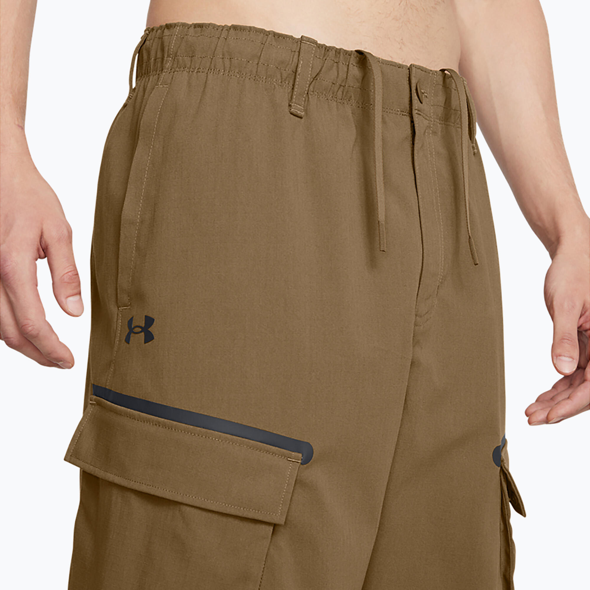 "Utility" Cargo Jogginghosen für Herren Braun 4/5