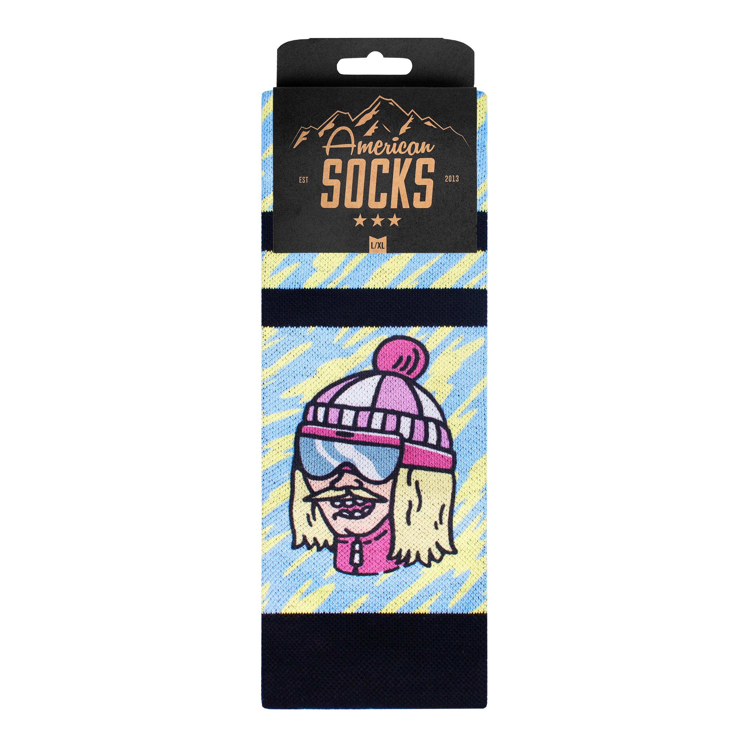 Calze Sci Neve Slope Dope - Snow Socks - American Socks 3/3