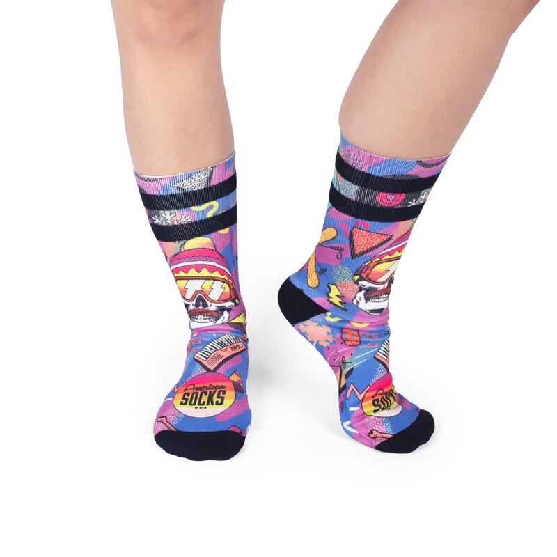 Calcetines Retro Blizzard - Mid High - American Socks