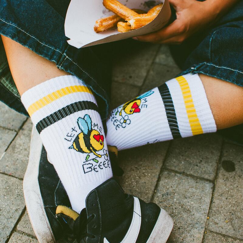 Calcetines Let me Bee - Mid High - American Socks