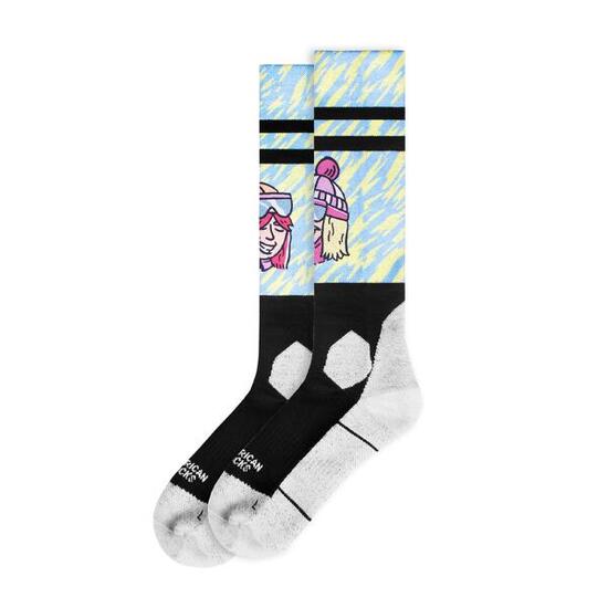 Chaussettes Neige et Ski Slope Dope - Snow Socks - American Socks