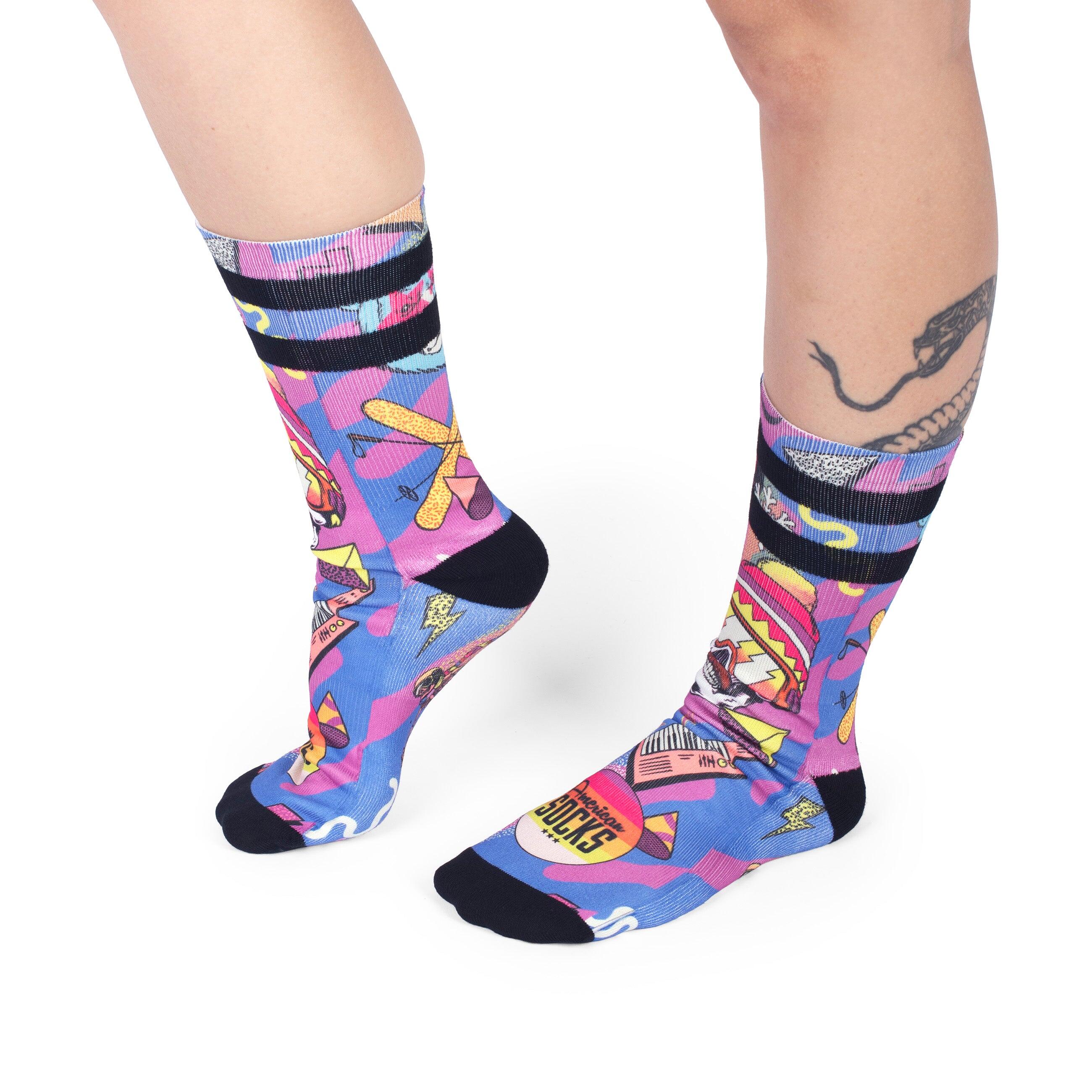Calcetines Retro Blizzard - Mid High - American Socks 5/7