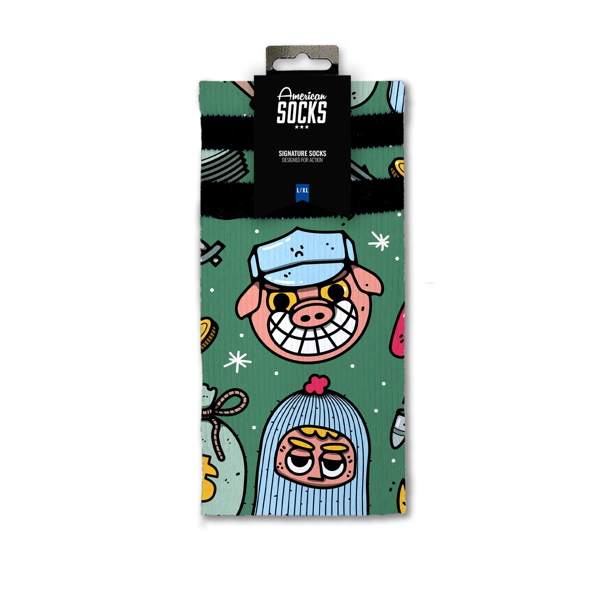 Calcetines Heist Havoc - Mid High - American Socks 4/6