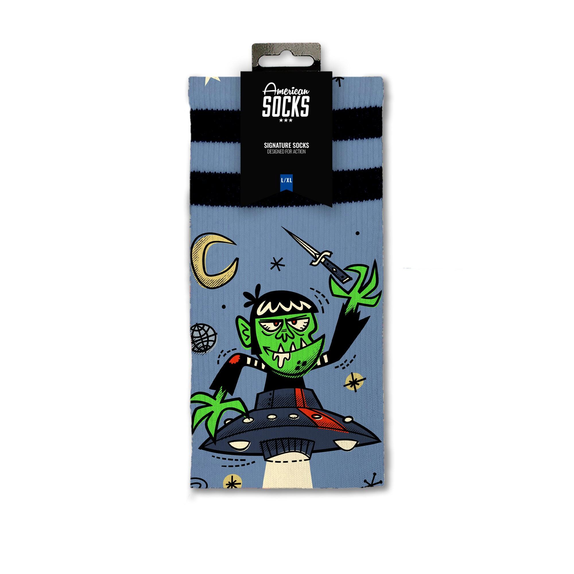 Calcetines Alien Snatch - Mid High - American Socks 4/6