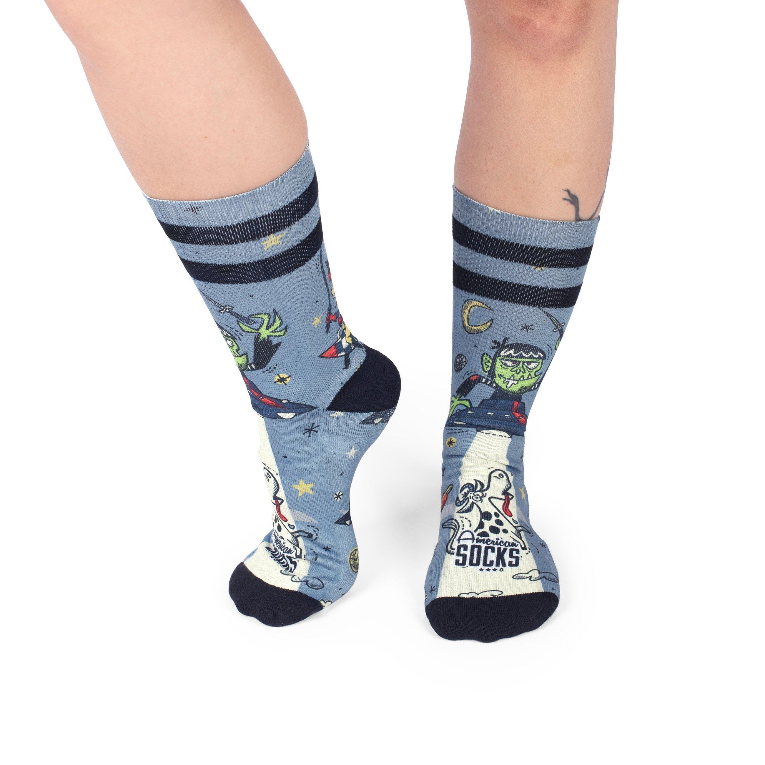 Calcetines Alien Snatch - Mid High - American Socks 5/6