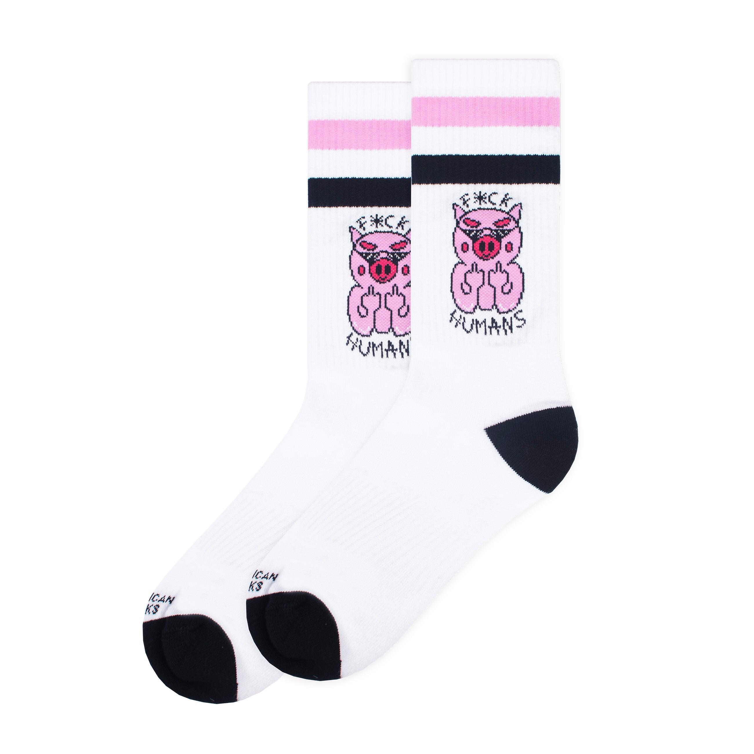 AMERICAN SOCKS Calcetines F*ck Humans - Mid High - American Socks