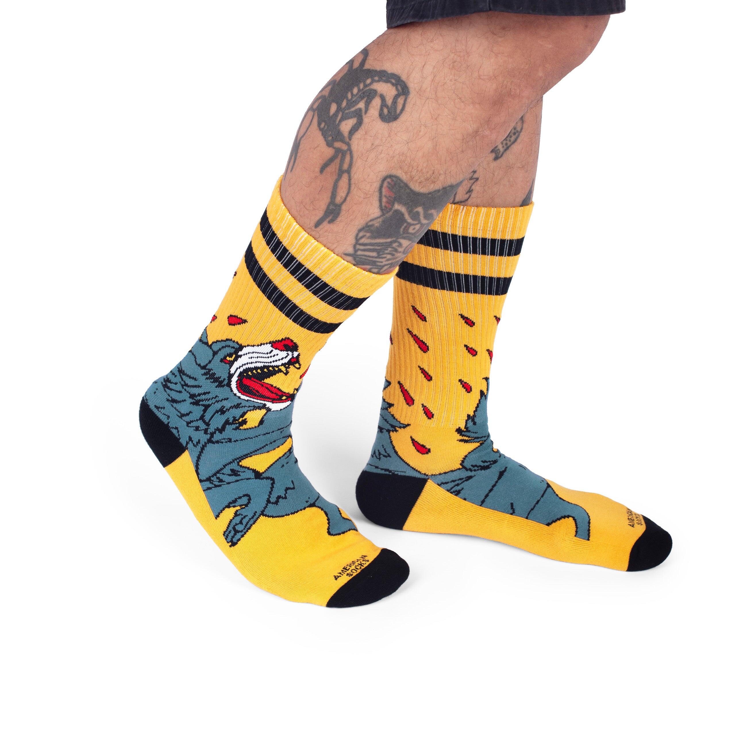 Chaussettes Wolfpack - Mid High - American Socks 4/7