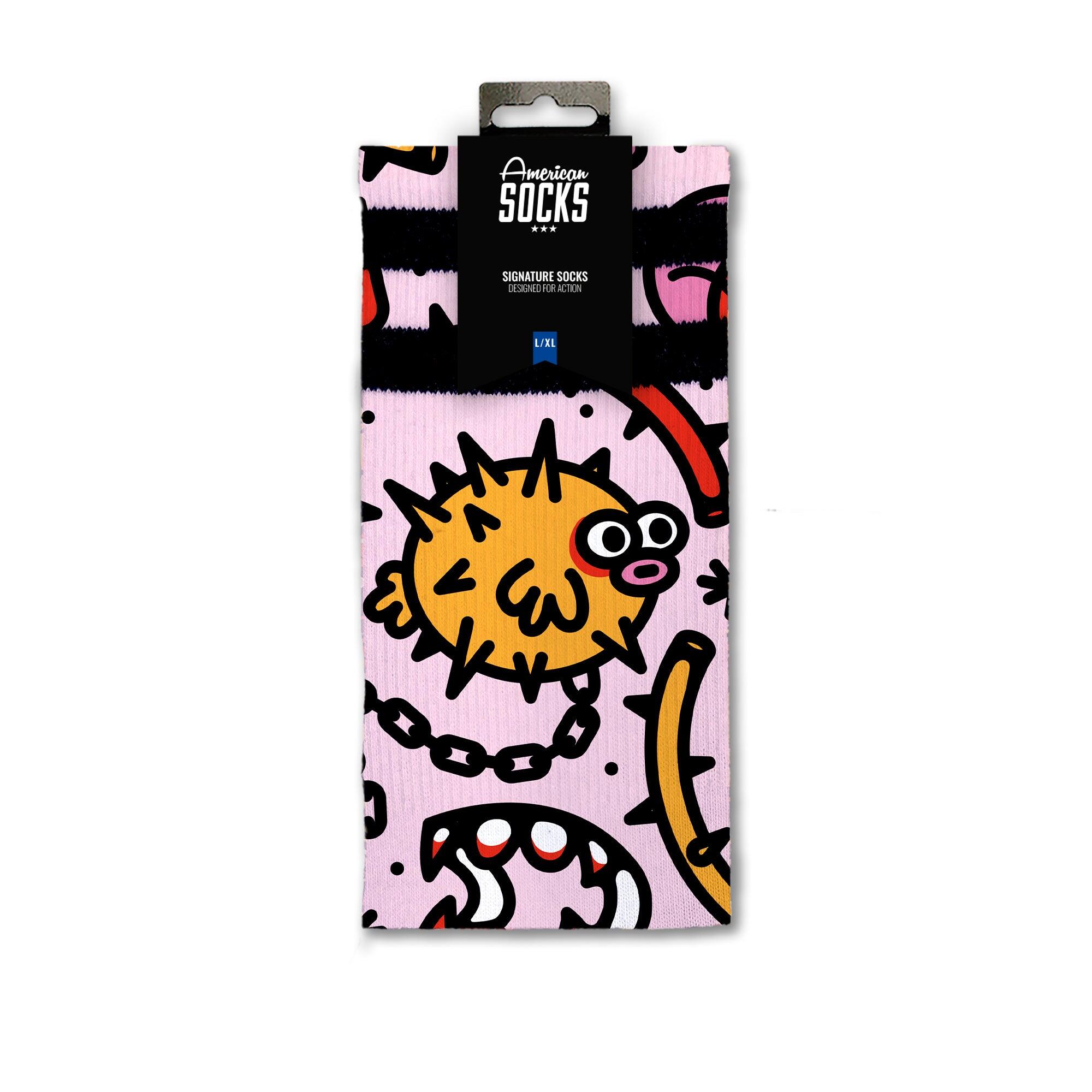 Socken Blowfish - Mid High - American Socks 4/6