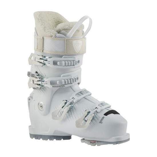 Botas de esquí blancas para mujer Rossignol Vizion 4b 80 W Gw
