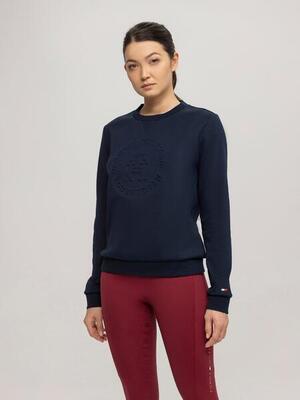Tommy hilfiger equestrian illinois grahpic sweater dames blauw
