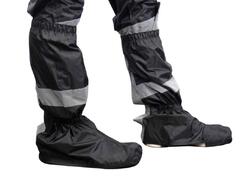 Guêtres anti-pluie vélo haute visibilité
