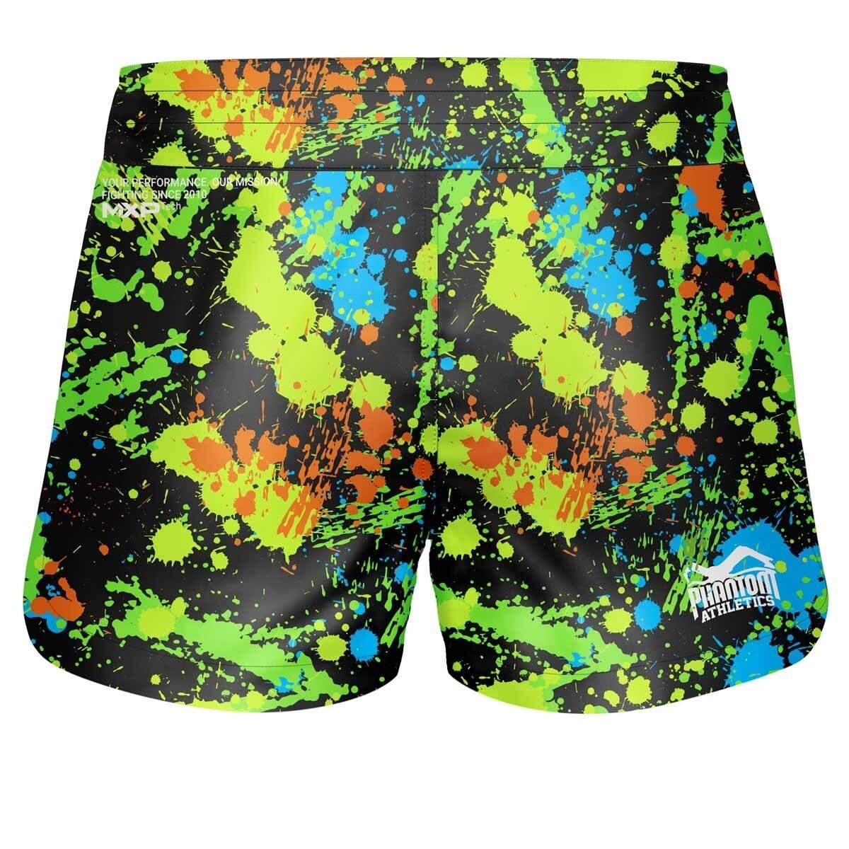 Short de combat FUSION Splatter /Neon 2/4