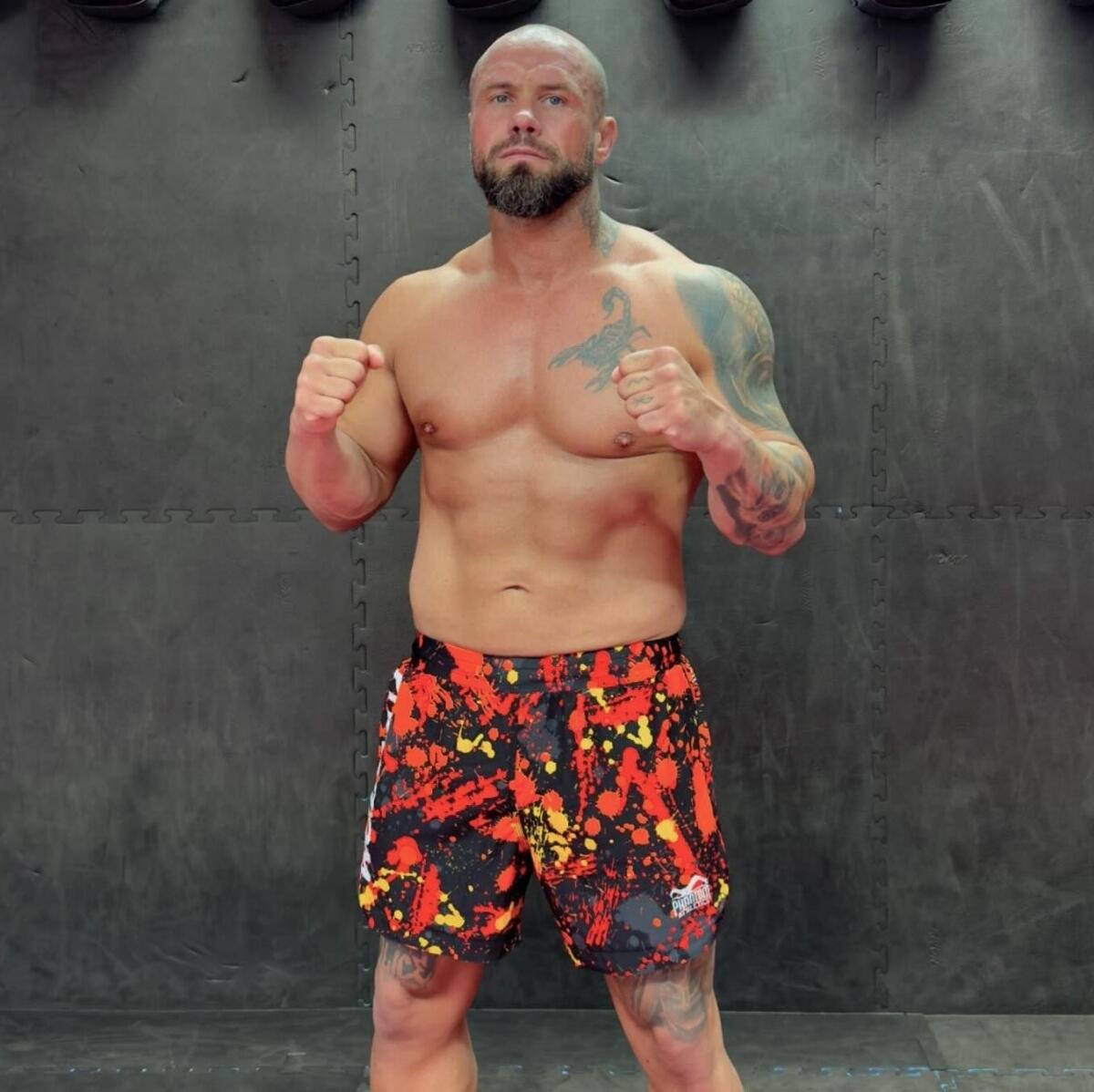 Short de combat FUSION Splatter 3/4
