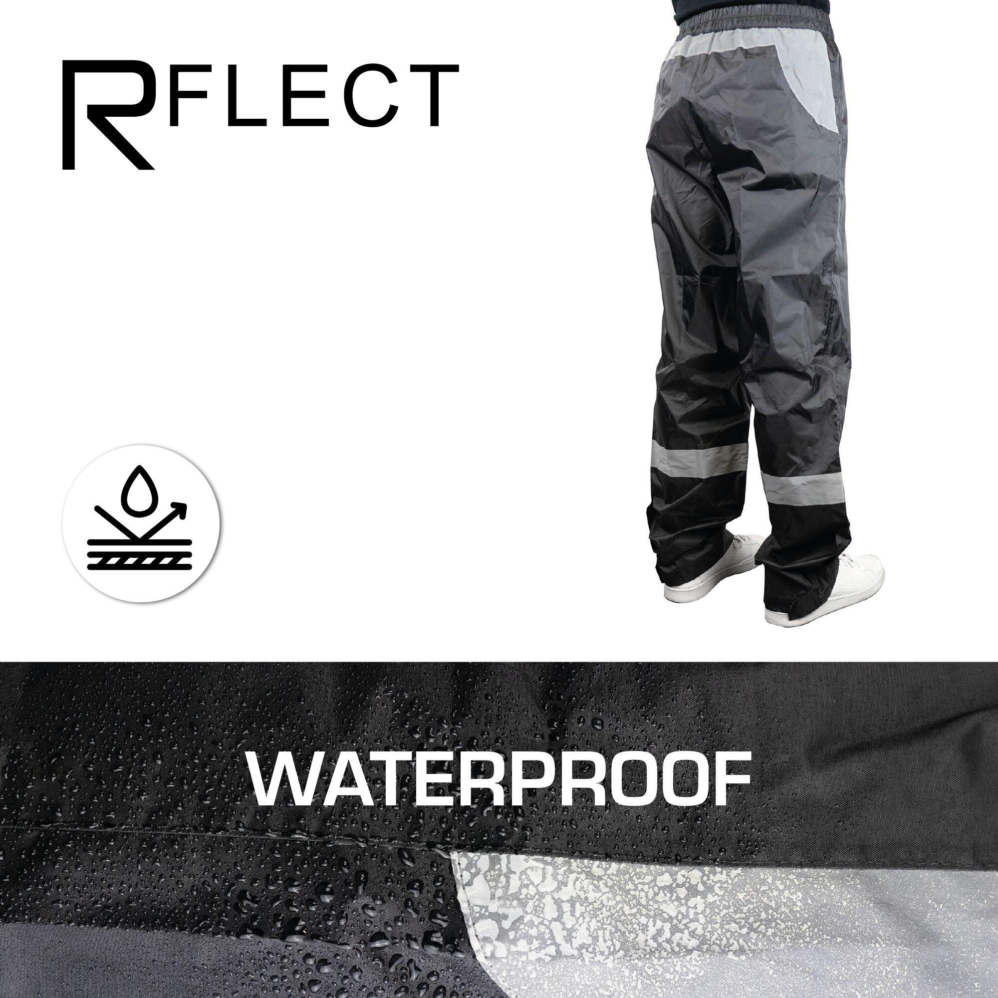 Rugzak reflecterend met roltop 26x13x50cm