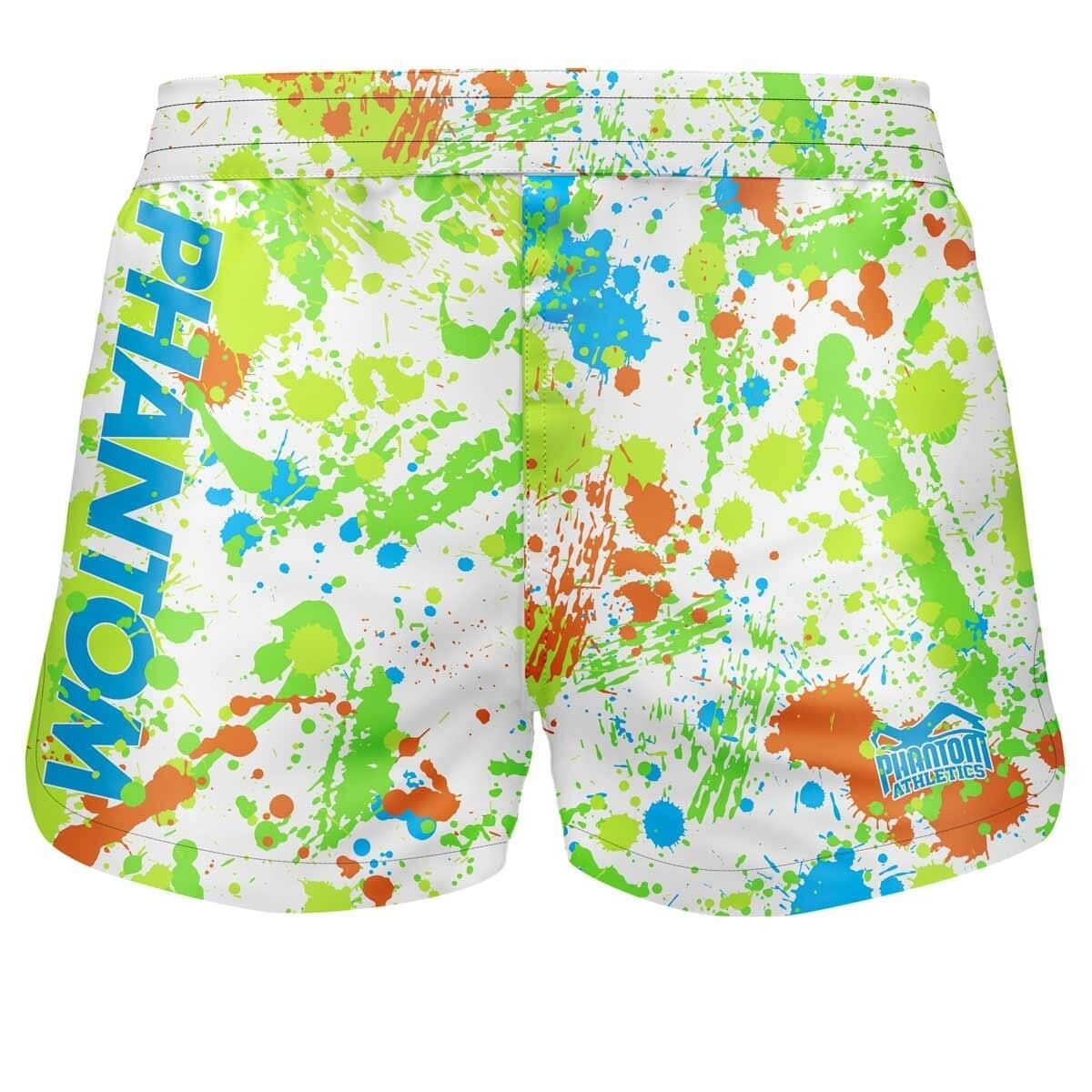 PHANTOM ATHLETICS Fightshorts FUSION Splatter /Neon