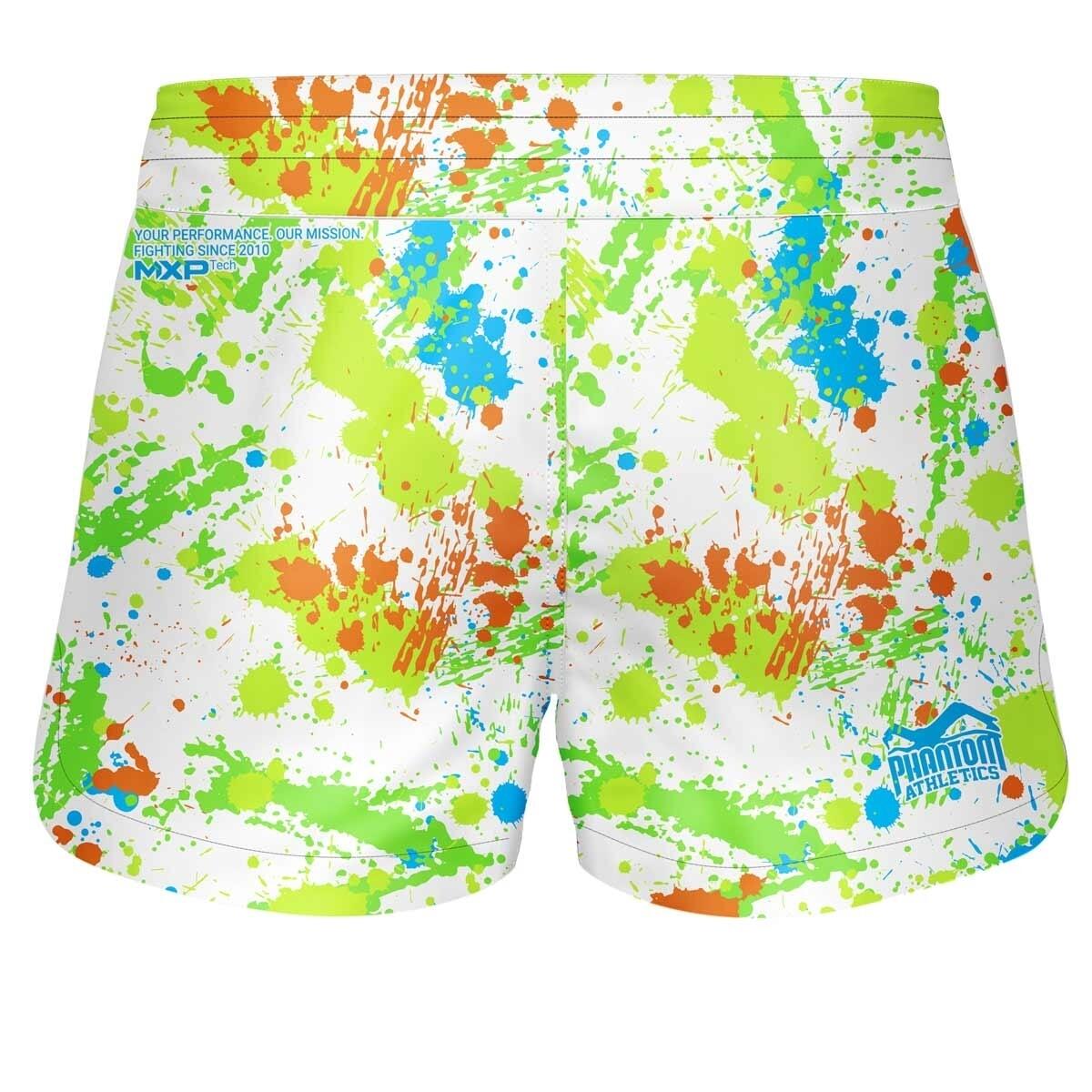 Short de combat FUSION Splatter /Neon 2/5