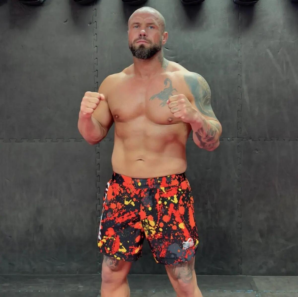 Short de combat FUSION Splatter 3/4
