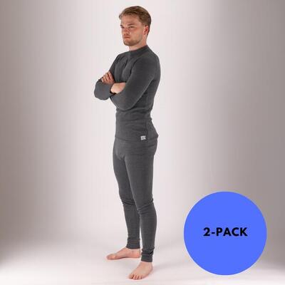 Heatkeeper - Thermohose Herren - Anthrazit - 2-teilig