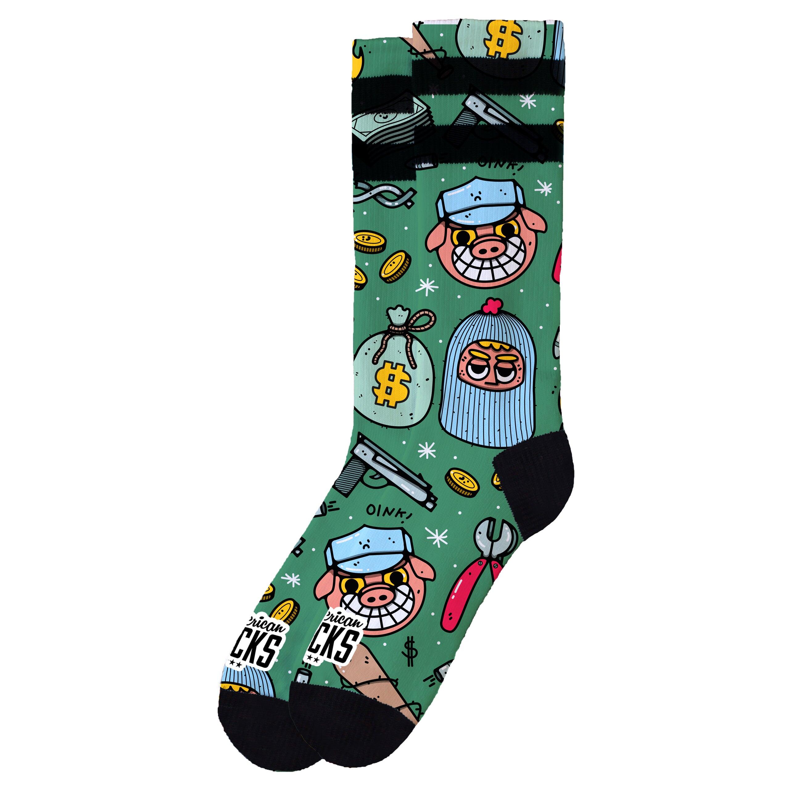 Calcetines Heist Havoc - Mid High - American Socks 3/6