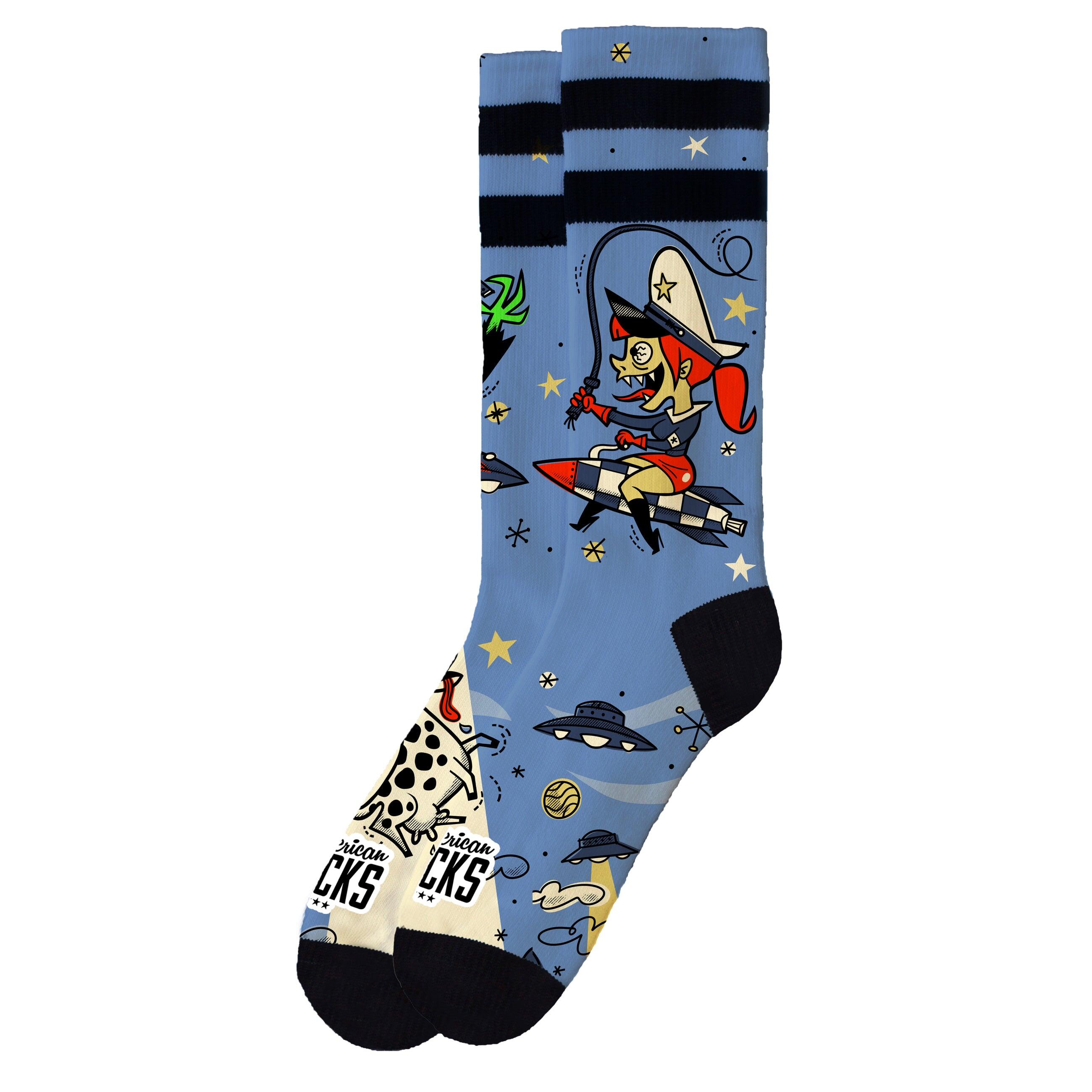 Calcetines Alien Snatch - Mid High - American Socks 3/6