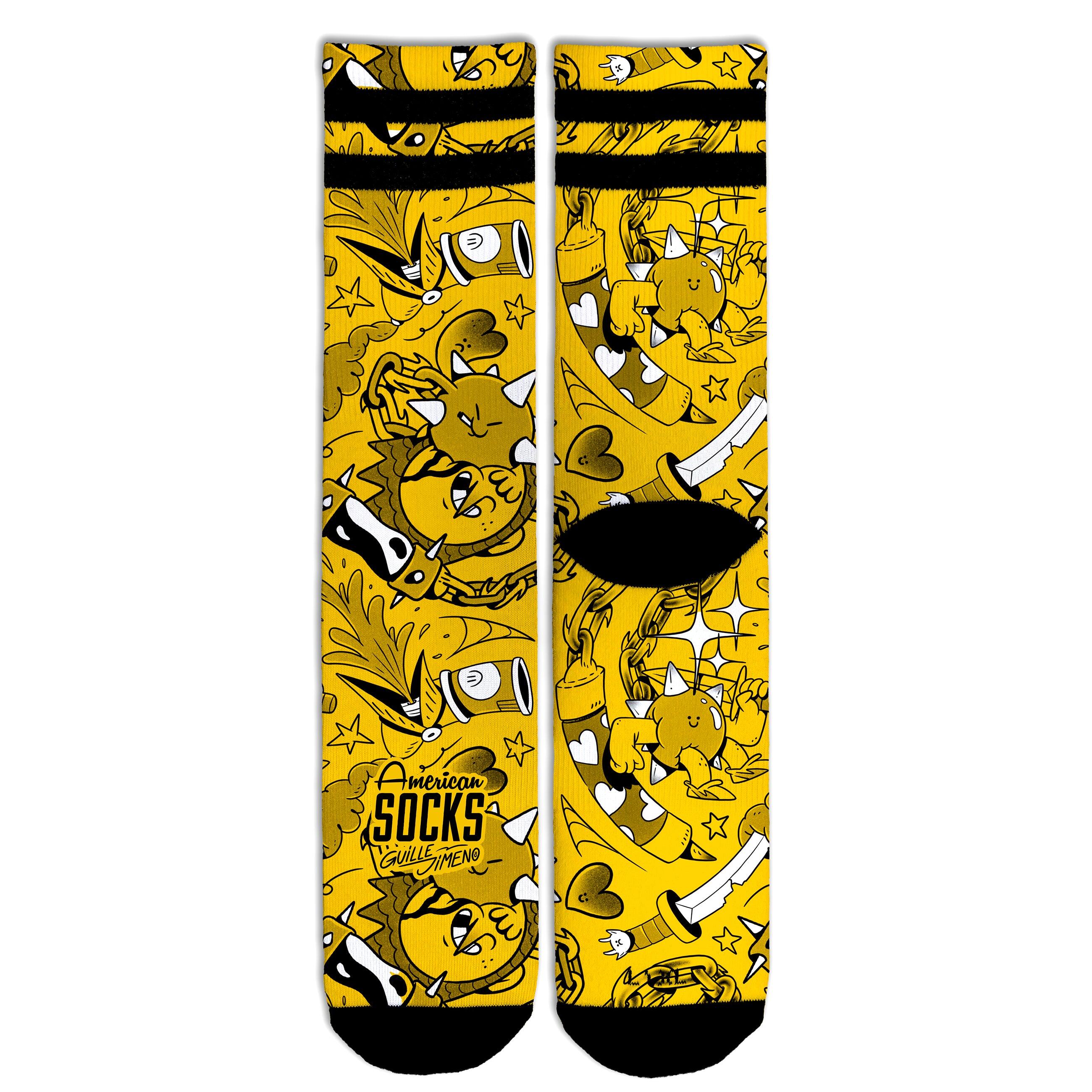 Chaussettes Misfire - Mid High - American Socks 2/7