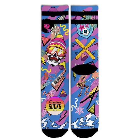 Socken Retro Blizzard - Mid High - American Socks