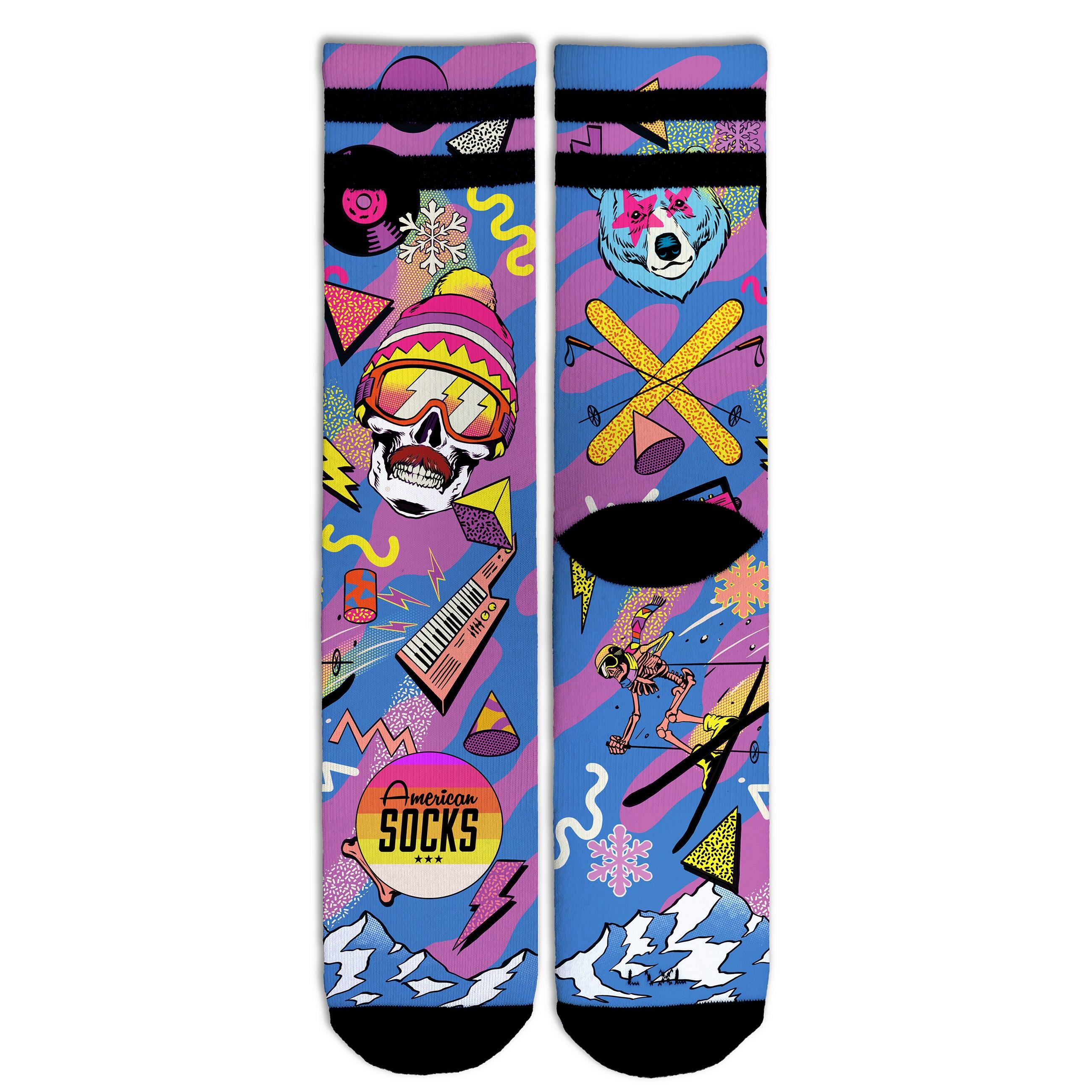 Calcetines Retro Blizzard - Mid High - American Socks 2/7