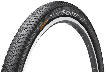 Continental Reifen Double Fighter III 24x2.00" 50-507 schwarz/schwarz