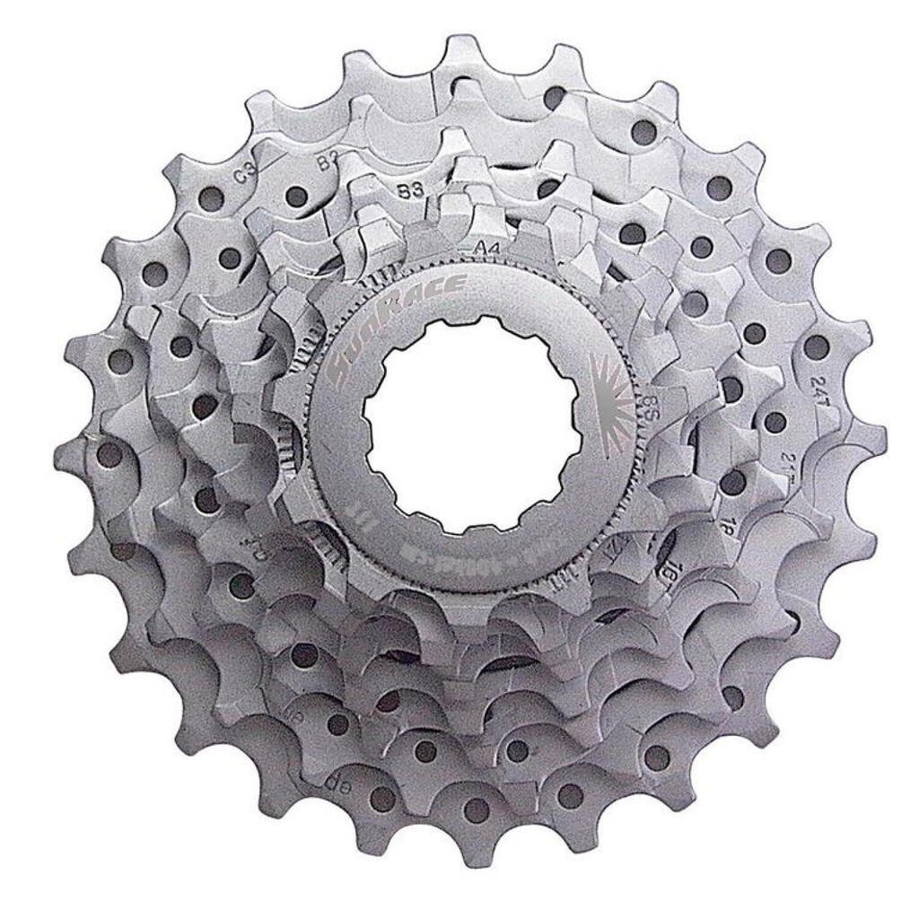 SUNRACE Cassette 7 speed CSR63 12-24T - Silver