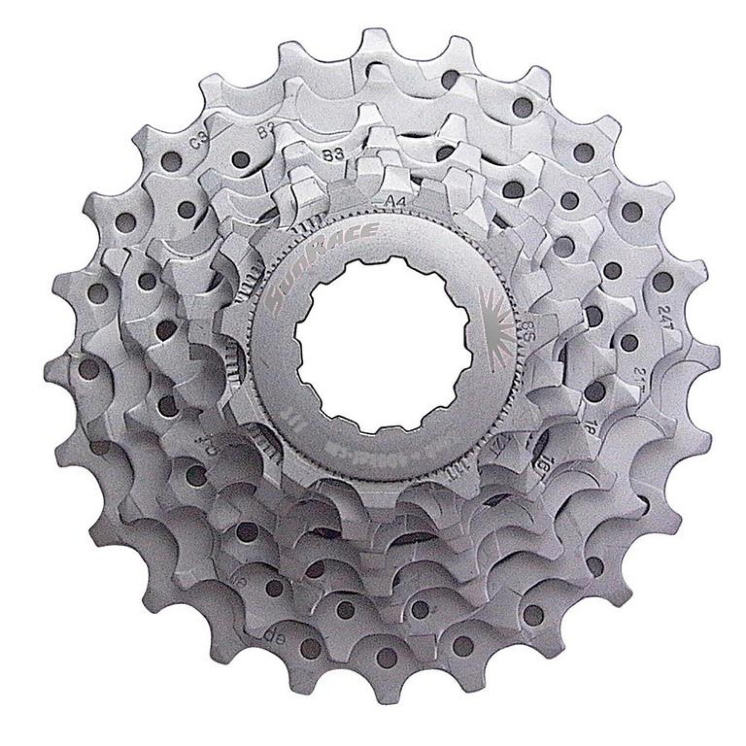 SunRace 7 Versnellingen Cassette 12-24T Nikkel 1/5